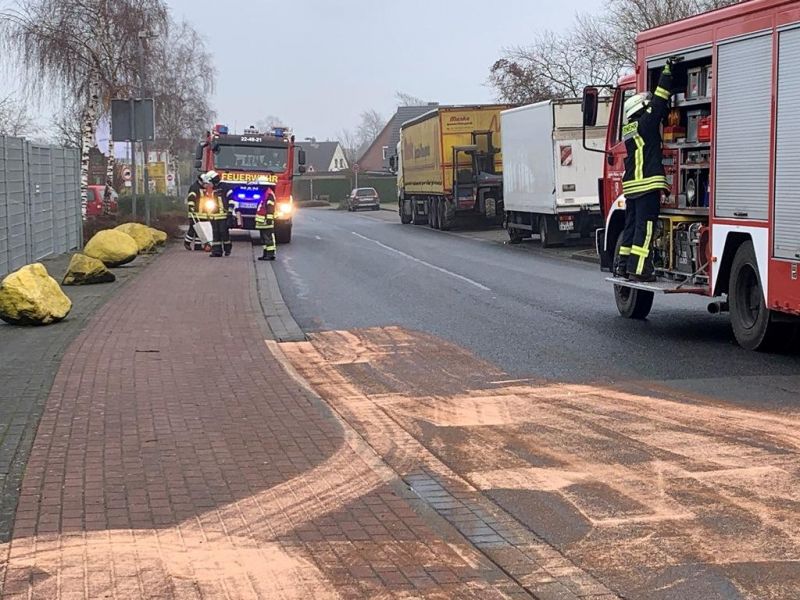 Technische Hilfeleistung - Straßenverunreinigung (THS)